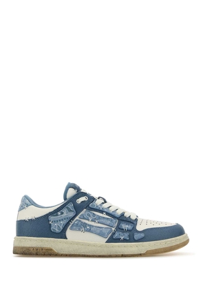AMIRI Tow-tone Leather Bandana Skel Sneakers