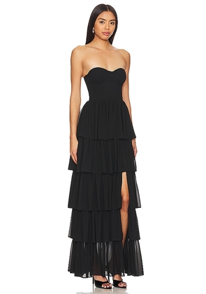 Lovers and Friends Hattie Gown in Black. Size S. Also in XS, XXS.