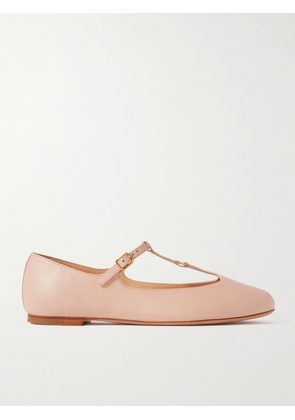 Chloé - Marcie Embellished Leather Ballet Flats - Pink - IT35,IT35.5,IT36,IT36.5,IT37,IT37.5,IT38,IT38.5,IT39,IT39.5,IT40,IT40.5,IT41,IT42