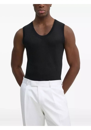Karl Lagerfeld cotton sleeveless tank top - Black