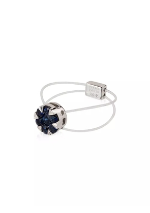 Persée 18kt white gold sapphire ring - Silver