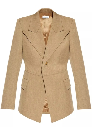 Burberry wool blazer - Neutrals