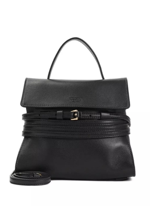 Moschino small Tie Me tote bag - Black