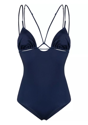 Jacquemus Le maillot Pila swimsuit - Blue