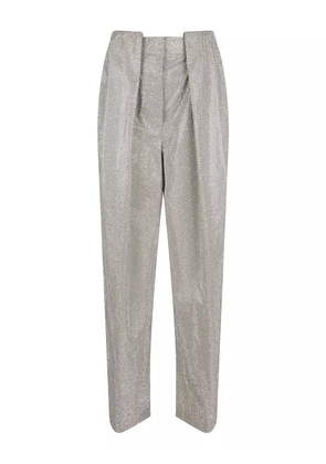 Stella McCartney embellished pleated trousers - Neutrals