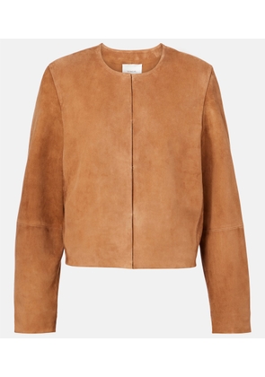 Vince Cropped suede jacket