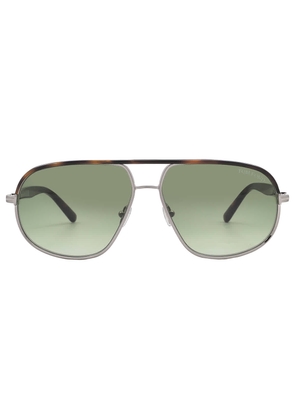 Tom Ford Maxwell Green Gradient Pilot Mens Sunglasses FT1019 14P 59