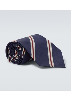 Dunhill Striped silk tie