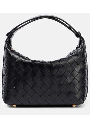 Bottega Veneta Wallace Mini Intrecciato leather shoulder bag