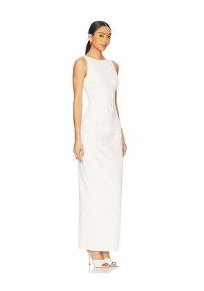 Amanda Uprichard Marbella Maxi Dress in Ivory. Size L. Also in M, S, XS.