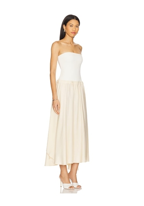 Auteur Studio Alexandra Dress in White. Size L. Also in M, S, XS.
