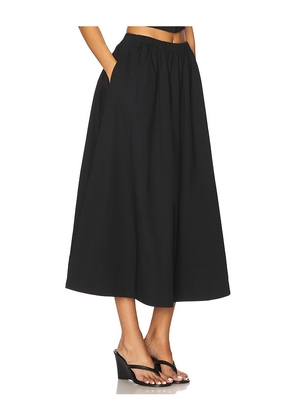 Camila Coelho Gurina Skirt in Black. Size L. Also in M, S, XL, XS.