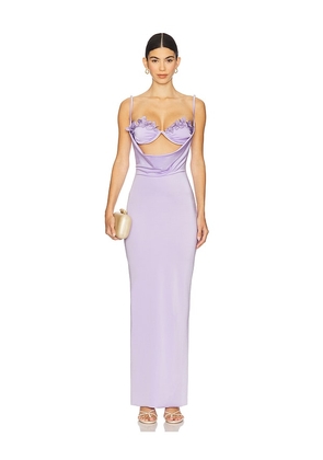 Ancora Kleos Dress in Purple. Size L. Also in M, S.