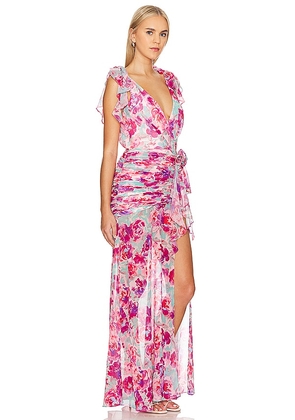 Lovers and Friends x Anja DujakoviÄ Jade Gown in Pink. Size M. Also in S, XS.