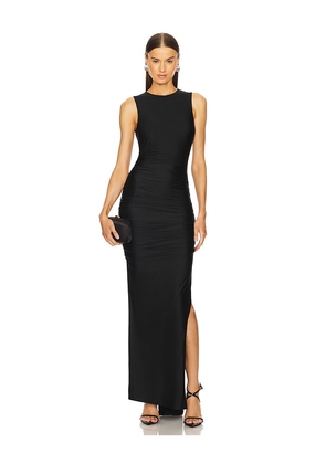 Michael Costello x REVOLVE Garland Gown in Black. Size XS. Also in S, XXS.