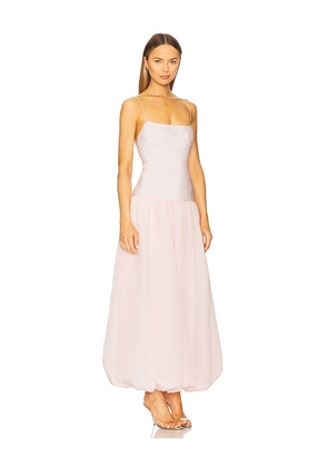 Lovers and Friends Christine Maxi Dress in Blush. Size L. Also in M, S, XL, XS, XXS.