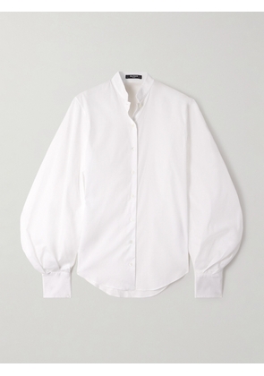 Balmain - Cotton-poplin Shirt - White - FR 34,FR 36,FR 38,FR 40,FR 42,FR 44,FR 46
