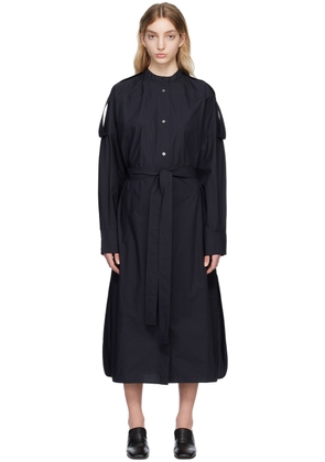 Studio Nicholson Navy Itarsi Midi Dress