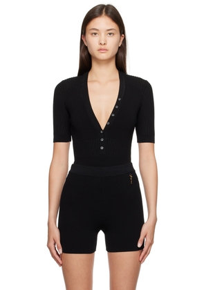 JACQUEMUS Black Le Papier 'Le Body Yauco' Bodysuit