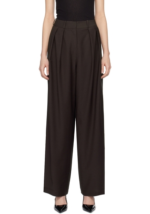 The Frankie Shop Brown Ripley Trousers