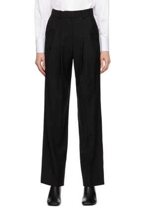 The Frankie Shop Black Gelso Trousers
