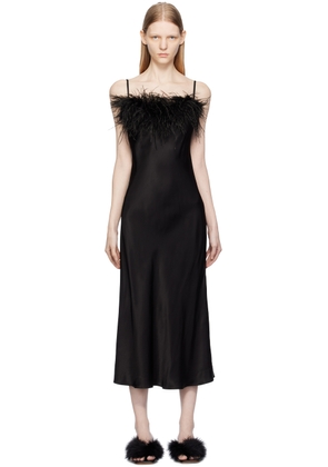 Sleeper Black Boheme Slip Dress