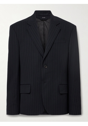 Acne Studios - Jotam Oversized Pinstriped Twill Blazer - Men - Blue - IT 46