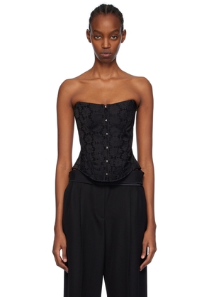 Stella McCartney Black Daisy Corset