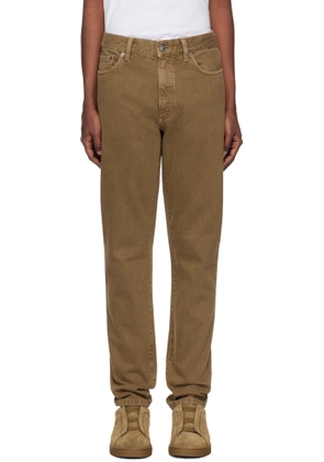ZEGNA Khaki Roccia Jeans
