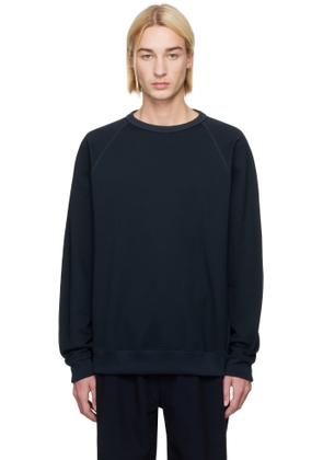 nanamica Navy Crew Neck Sweatshirt