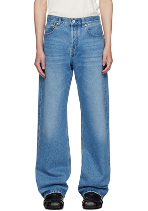 JACQUEMUS Blue Les Classiques 'Le de Nîmes droit' Jeans