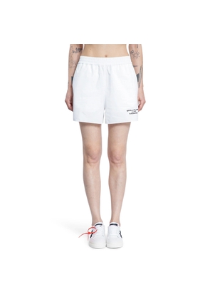 Embroidered poplin shorts