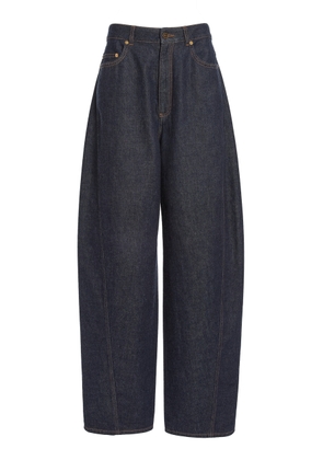 Givenchy Cocoon High-Rise Wide Leg Jeans - Moda Operandi