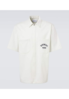 Givenchy Givenchy Paris cotton bowling shirt