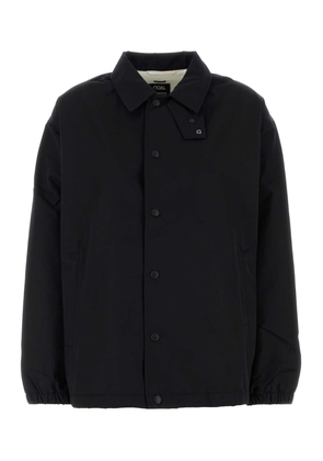 Nanamica Black Polyester Windbreaker
