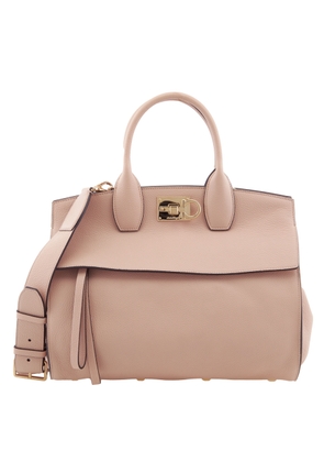 Salvatore Ferragamo Pink Studio Soft Bag (L)