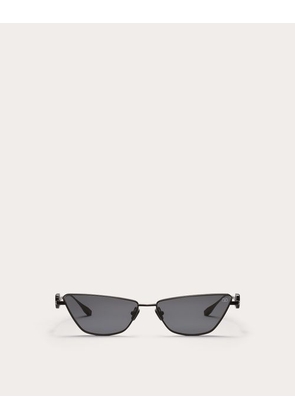 Valentino VLOGO SIGN CAT-EYE TITANIUM FRAME unisex DARK GREY 61
