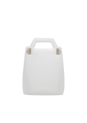Ferragamo Wanda Flip-Lock Fastened Top Handle Tote Bag