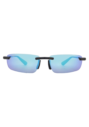 Maui Jim Ilikou Blue Hawaii Rectangular Mens Sunglasses B630-02 59