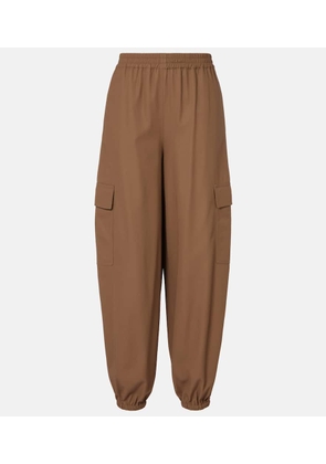 Max Mara Glauco cotton twill tapered pants