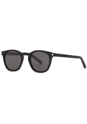 Saint Laurent SL28 Black Wayfarer-style Sunglasses, Sunglasses, Black