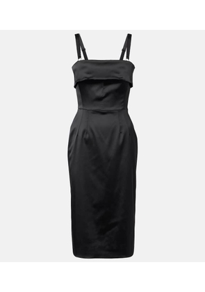 Dolce&Gabbana Satin midi dress