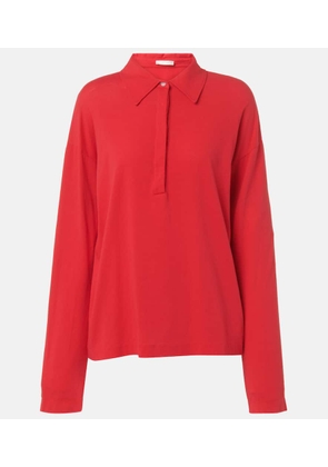 The Row Roddie cotton jersey polo shirt