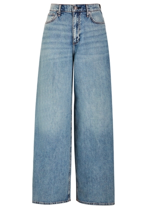 Rag & Bone Featherweight Sofie Wide-leg Jeans - Blue - 30 (W30 / UK12 / M)