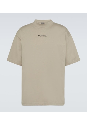 Balenciaga Logo cotton jersey T-shirt