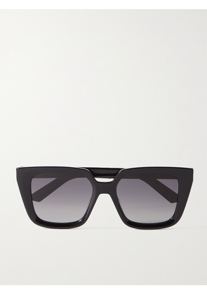DIOR Eyewear - Diormidnight S1i Oversized Square-frame Acetate Sunglasses - Black - One size