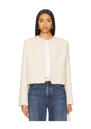 Citizens of Humanity Elana Jacket in Cream. Size L. Also in M, XL.