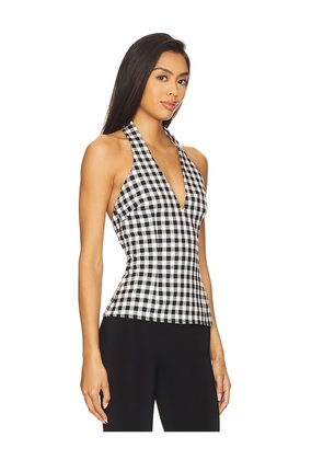 MAJORELLE Birdie Top in Black,White. Size M. Also in L, S, XL, XS, XXS.