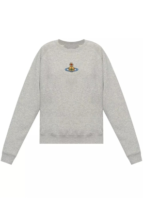 Vivienne Westwood Orb-embroidered sweater - Grey