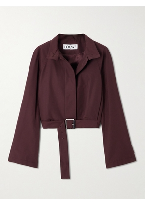 Loewe Sand Cotton Blend Jacket | MILANSTYLE.COM